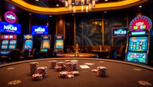 Engage on Trang chủ NK88 with exciting online gambling games at a luxurious casino.