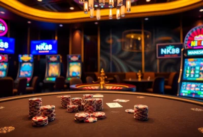 Engage on Trang chủ NK88 with exciting online gambling games at a luxurious casino.