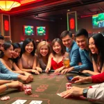 The dynamic atmosphere of tk88win.live, showcasing diverse players engaged in the exciting game of Tiến lên miền Nam online.