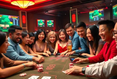 The dynamic atmosphere of tk88win.live, showcasing diverse players engaged in the exciting game of Tiến lên miền Nam online.